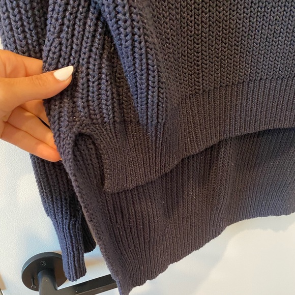 American Retro high low knit sweater - Picture 7 of 9